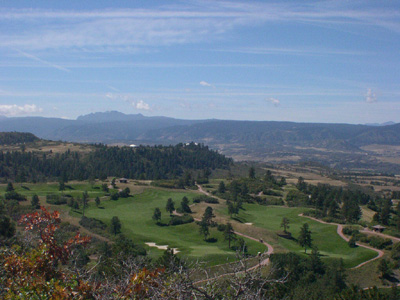 View near Firelight and Highlands Ranch