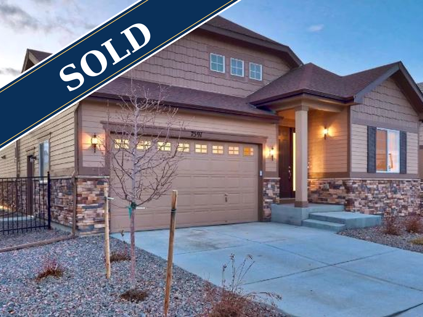 Exterior of 7591 S Queensburg Way, Aurora, CO 80016